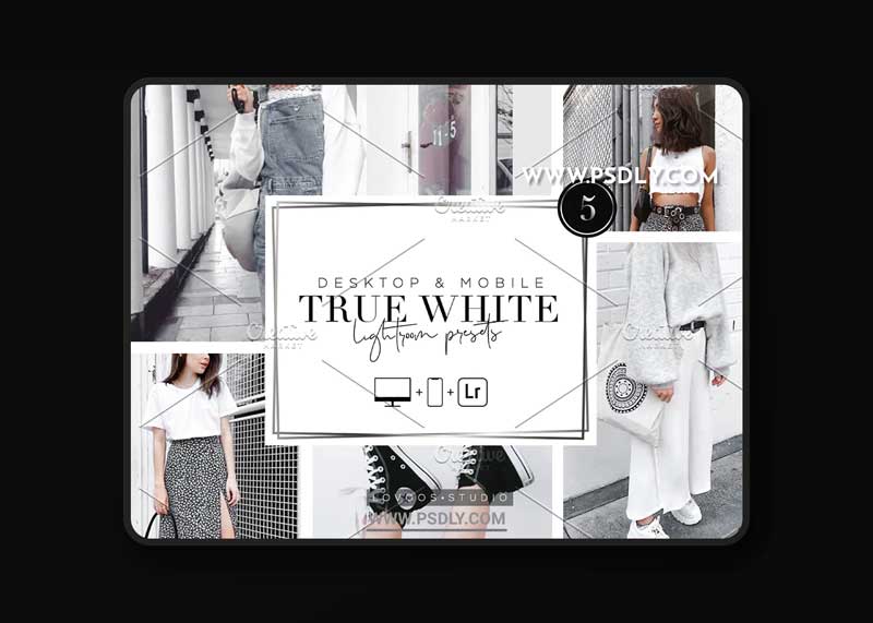 CreativeMarket - TRUE WHITE - Lightroom Presets 5485157