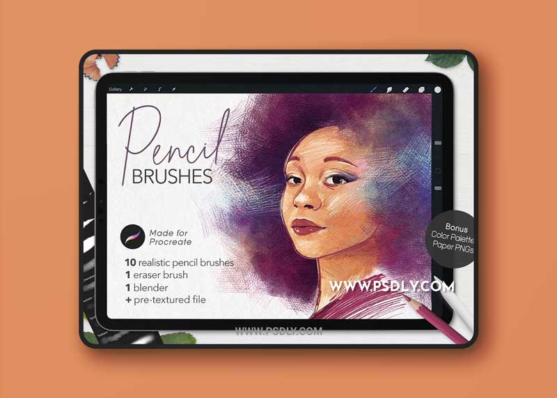 CreativeMarket - Ultimate Pencil Brushes • Procreate 5496534