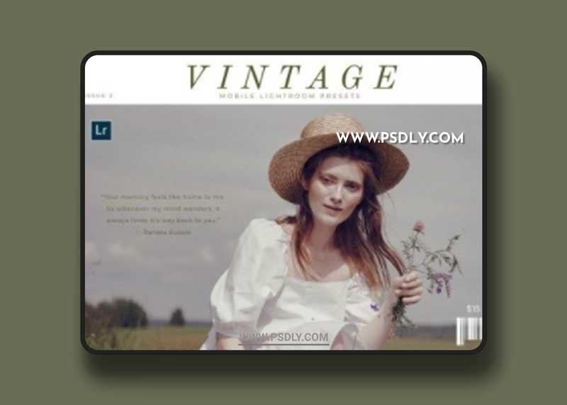 CreativeMarket - Vintage Mobile Lightroom Presets 5498194