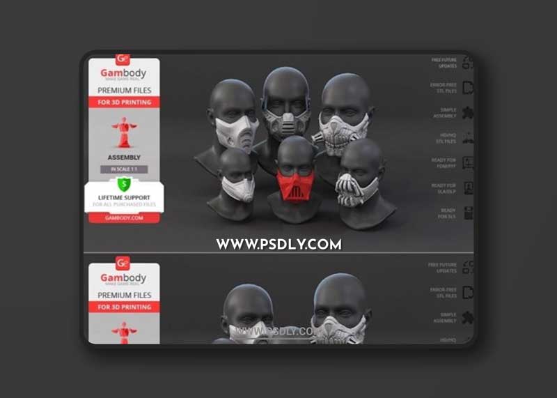 Fun Face Masks – 3D Print Model