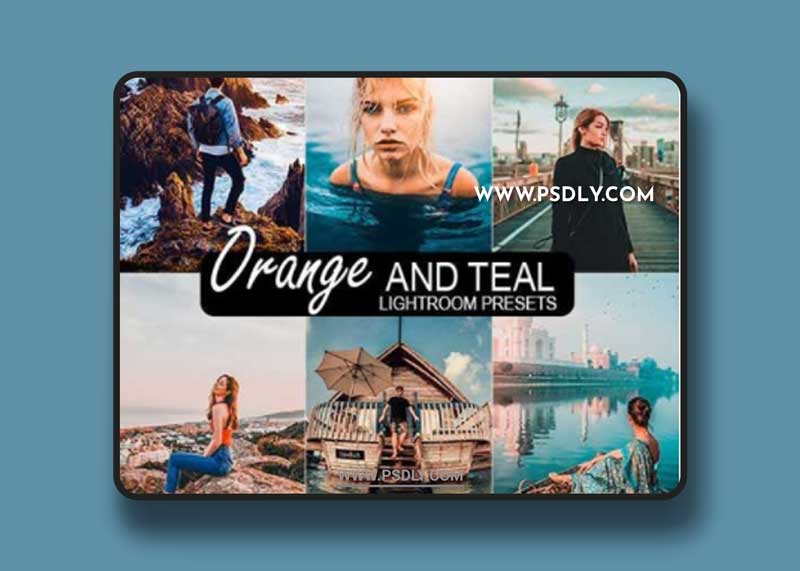 GraphicRiver - 20 Orange & Teal Lightroom Preset 24196587