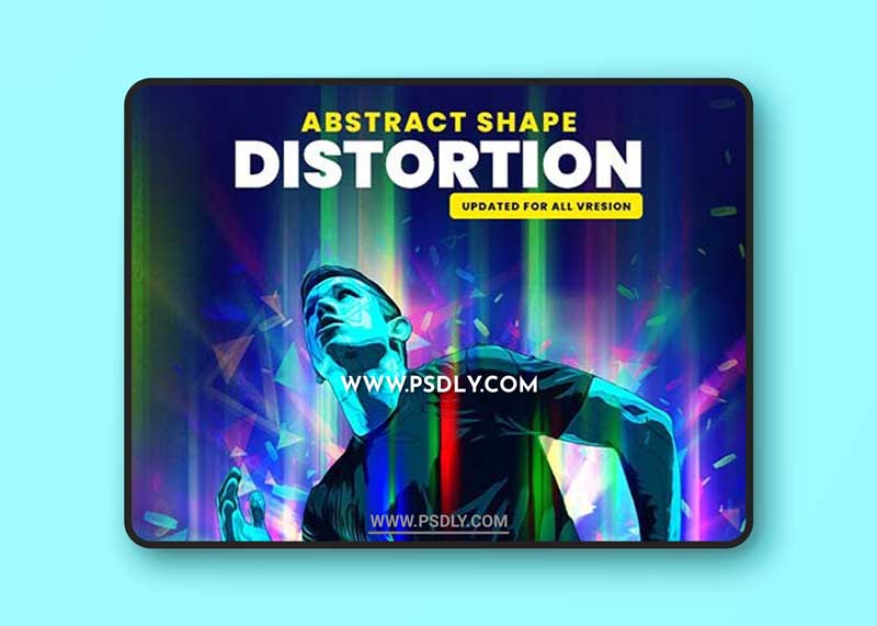 GraphicRiver - Abstract Shape Distortion Effect 32764168