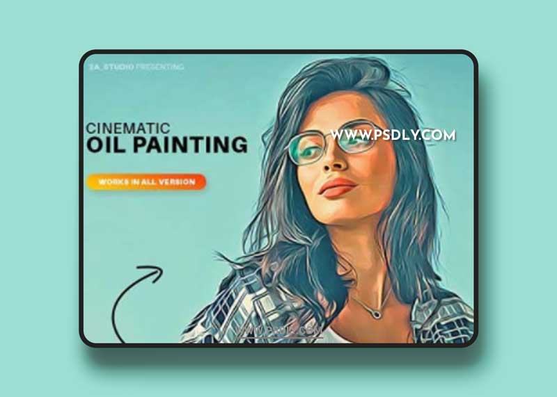 GraphicRiver - Cinematic Oil Painting 32809707