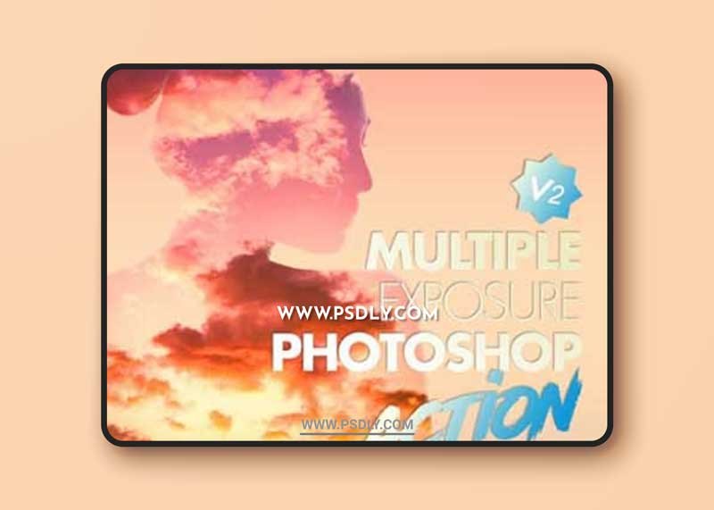 GraphicRiver - Multiple Exposure V2 Photoshop Action 23801282