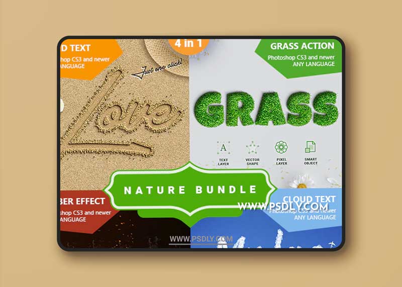 GraphicRiver - Nature - Actions Bundle 24330060