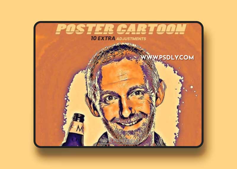 GraphicRiver - Poster Cartoon Photoshop Action 33002130