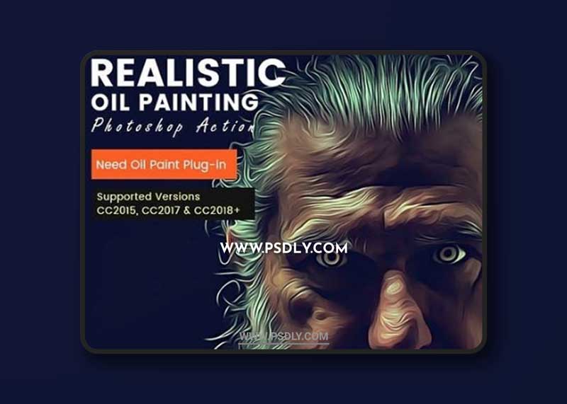 GraphicRiver - Realistic Oil Painting Action 23725412