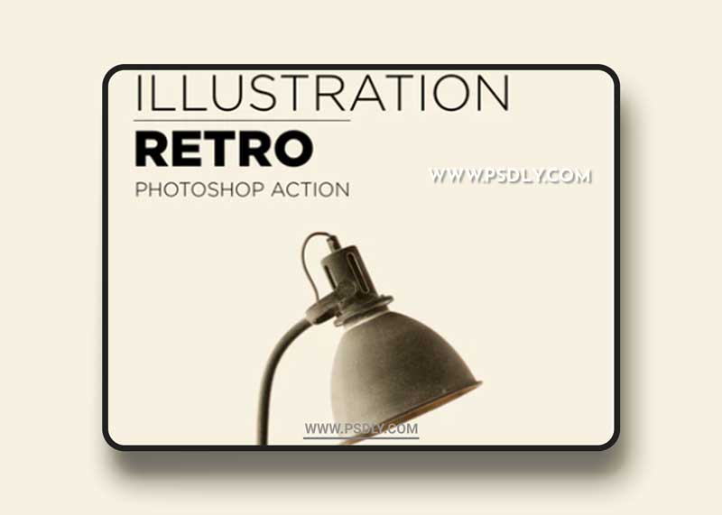 GraphicRiver - Retro Illustration Photoshop Action 23874192
