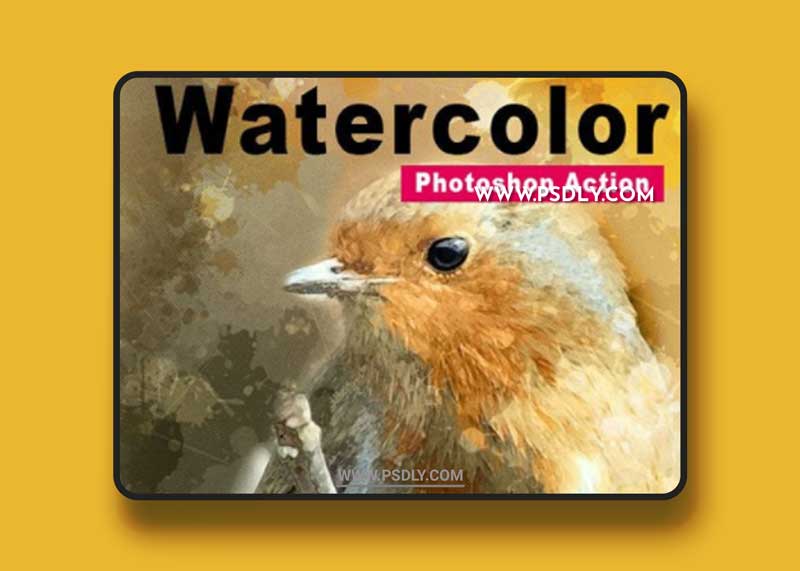 GraphicRiver - Watercolor Art Photoshop Action Vol 3 24048786