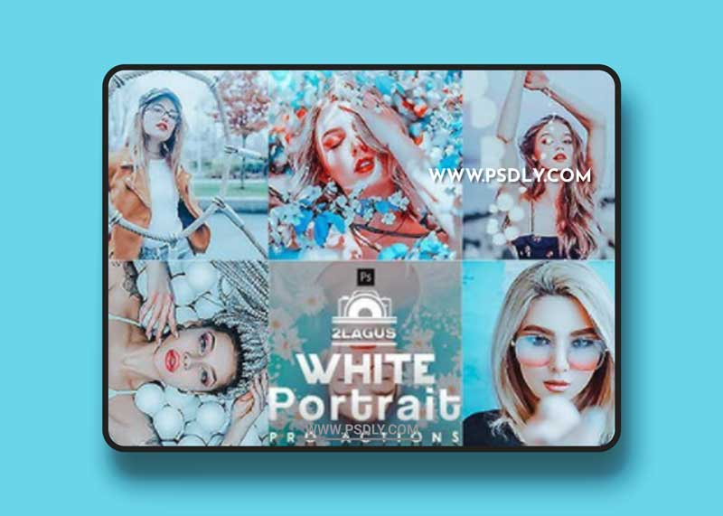 GraphicRiver - White Portrait Photoshop Actions 27473023