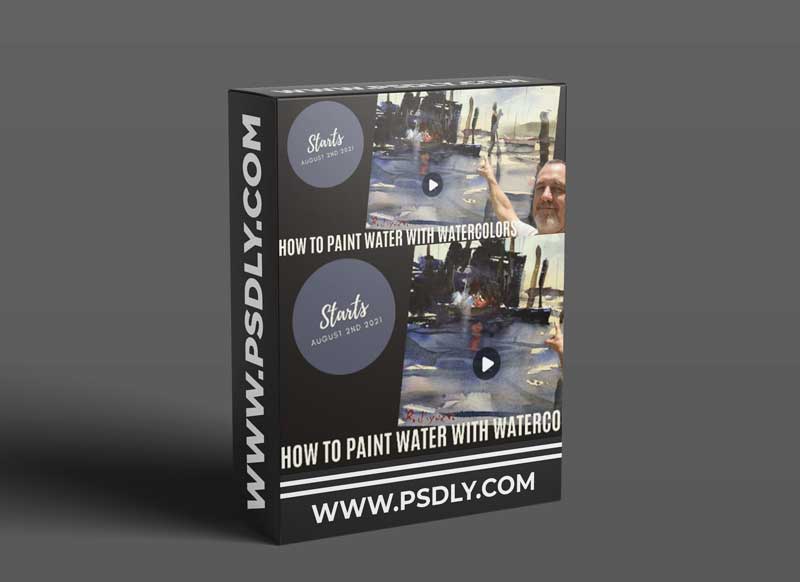 How To Paint Water With Watercolor