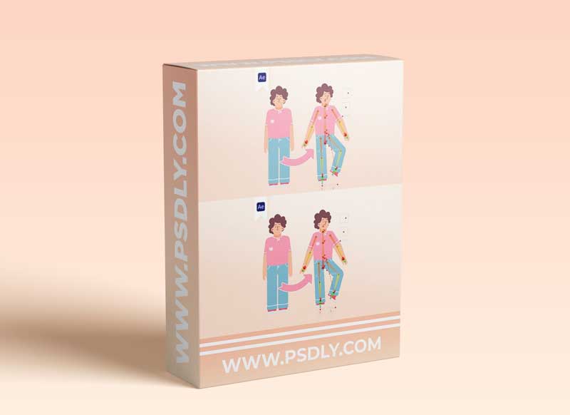 How to set advanced character rig with DUIK in After effects