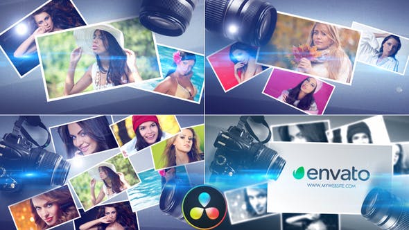 Videohive - Photographers Logo - DaVinci Resolve - 33185618