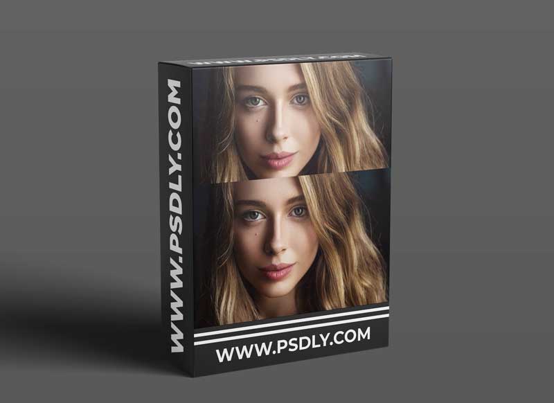 Maxim Guselnikov - Close-Up Portrait Retouch Video Tutorial