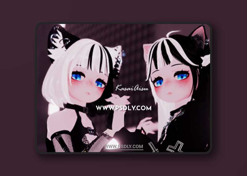 Minami VRChat model - includes NSFW textures