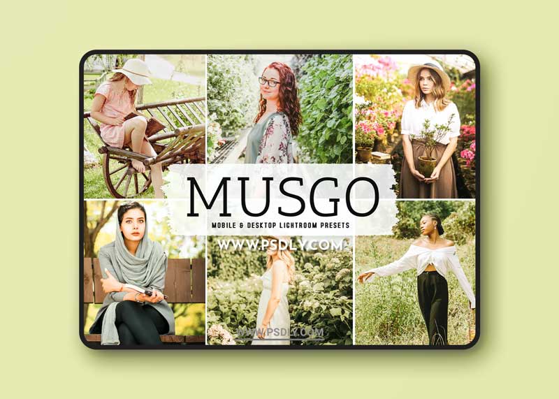 Musgo Mobile & Desktop Lightroom Presets