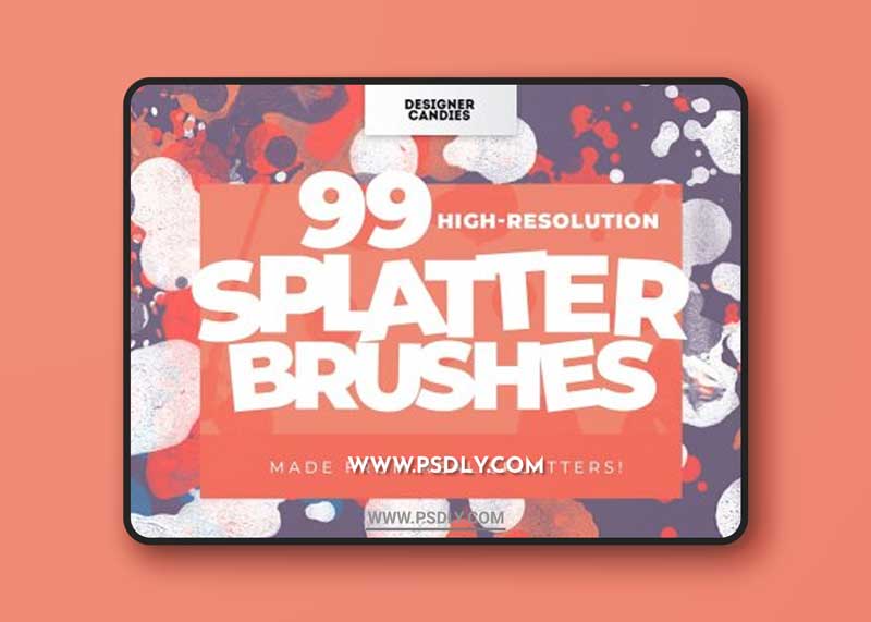 Paint Splatter Brushes