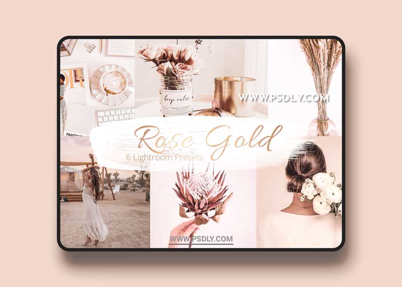 CreativeMarket - Rose Gold Collection - Lr Presets 5842160