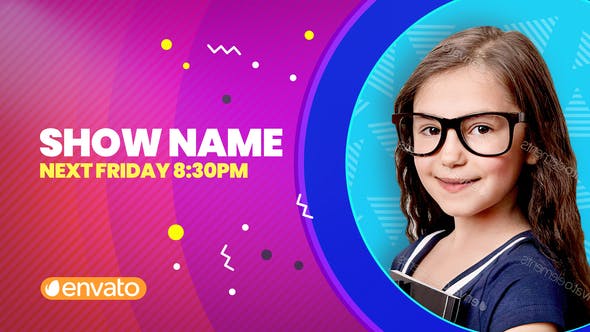 Videohive - 4K Kids Broadcast Package - 32831450