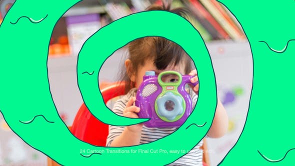 Videohive - Cartoon Transitions Pack - 33361920