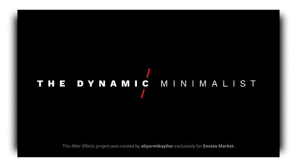 Videohive Dynamic Minimalism - Animated Titles 31834653