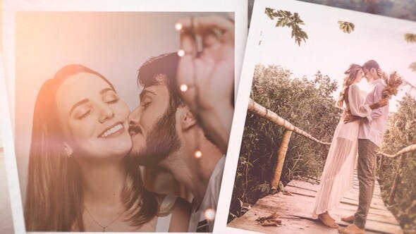 Videohive - Romantic Story Slideshow for DaVinci Resolve - 33338986
