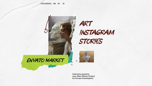 Videohive Art Instagram Stories 33618610
