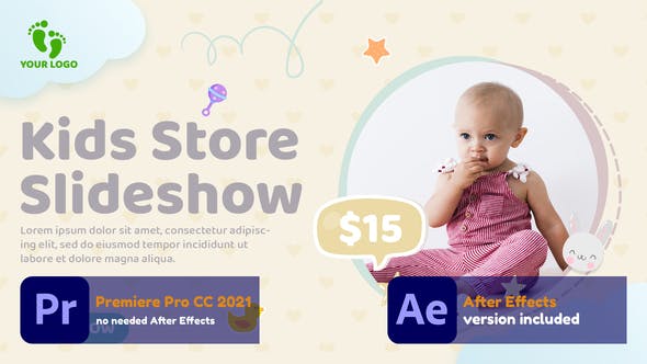 Videohive - Kids Store / Baby Shop (MOGRT) - 33511857