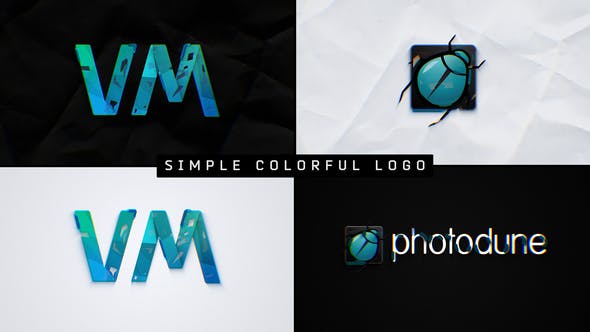 Videohive Simple Colorful Logo 33018239