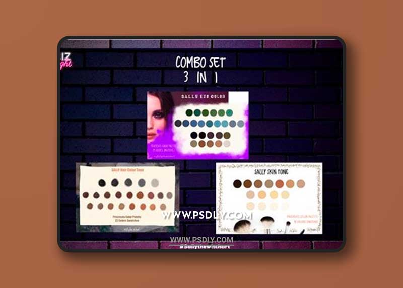 Procreate Color Palette 3 in 1 Combo Set 11513942