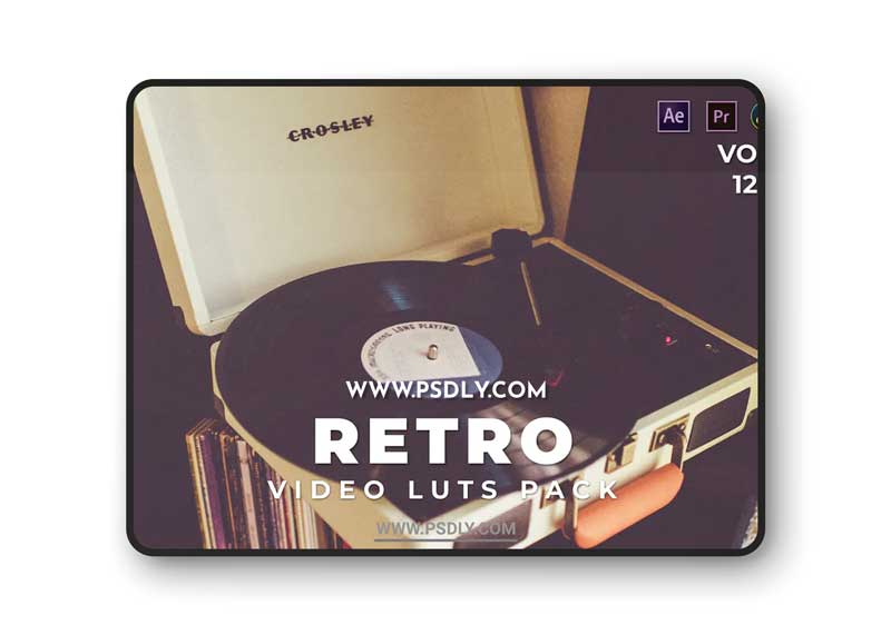 Retro Pack Video LUTs Vol.12 F99925Q