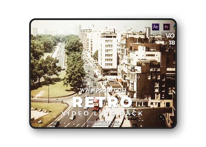 Retro Pack Video LUTs Vol.18 47VV4Y4