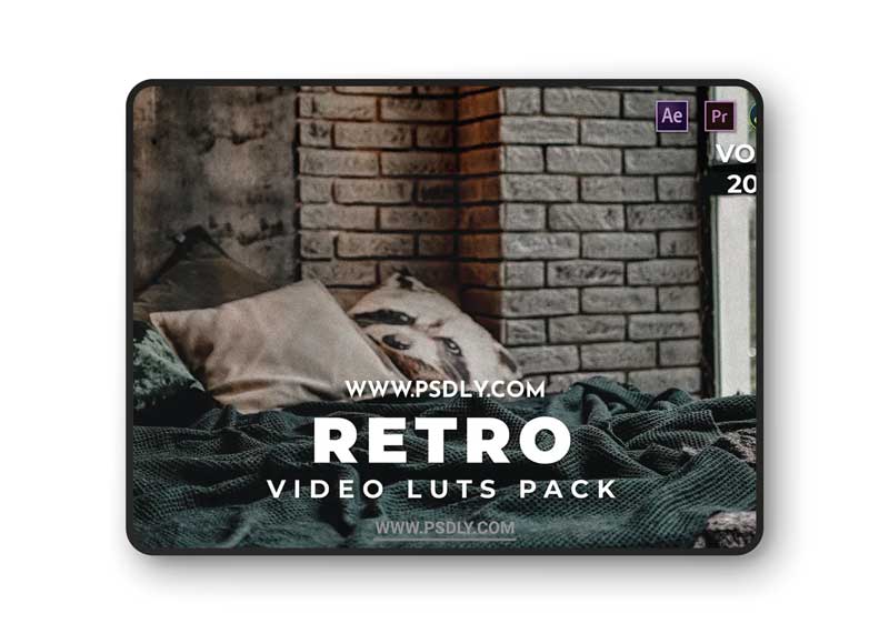 Retro Pack Video LUTs Vol.20 8KRUFV9
