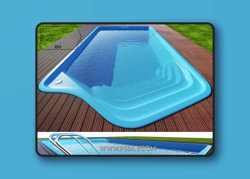 SWIMMING POOL 2 3D Model