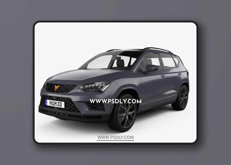 Seat Ateca Cupra 2018 3D model