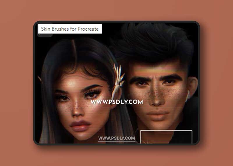 Skin Brushes for Procreate