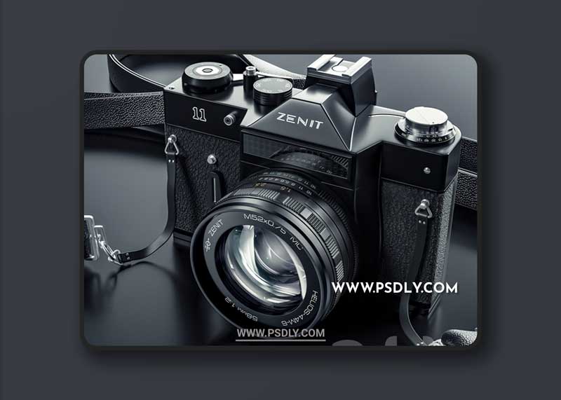 The camera Zenit 11 3D Model