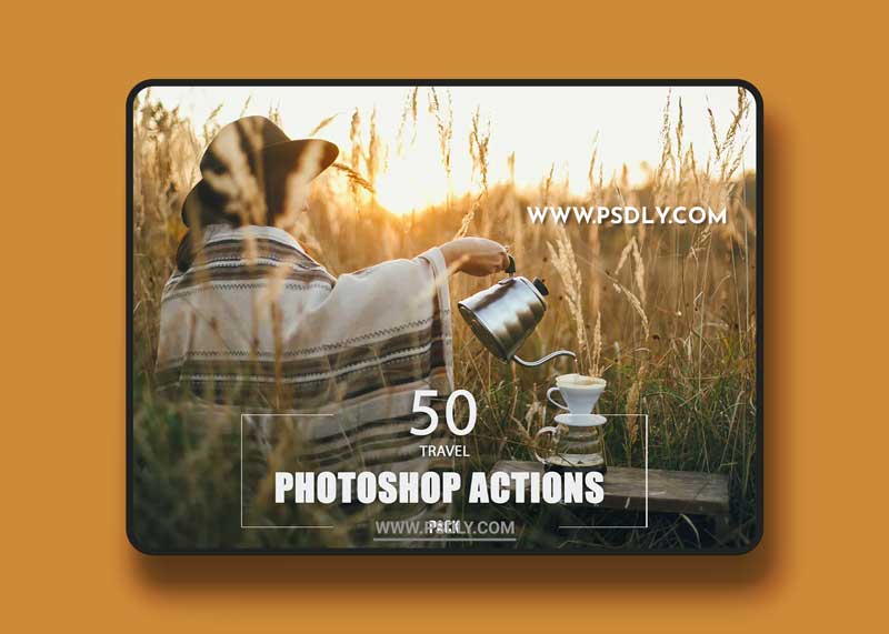 Travel Photoshop Actions Pack