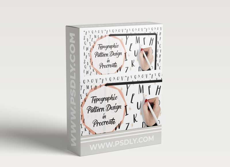 Typographic Pattern Design in Procreate