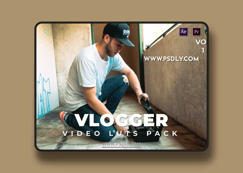 Vlogger Pack Video LUTs Vol.1