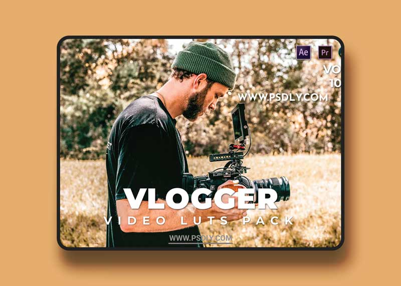 Vlogger Pack Video LUTs Vol.10li