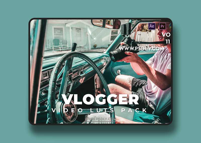 Vlogger Pack Video LUTs Vol.11