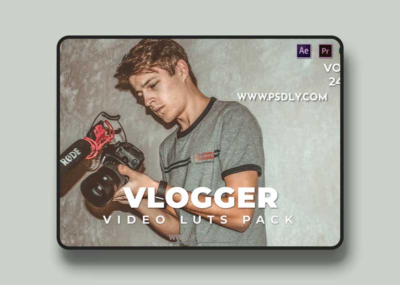Vlogger Pack Video LUTs Vol.24