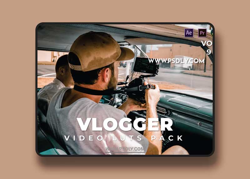 Vlogger Pack Video LUTs Vol.9