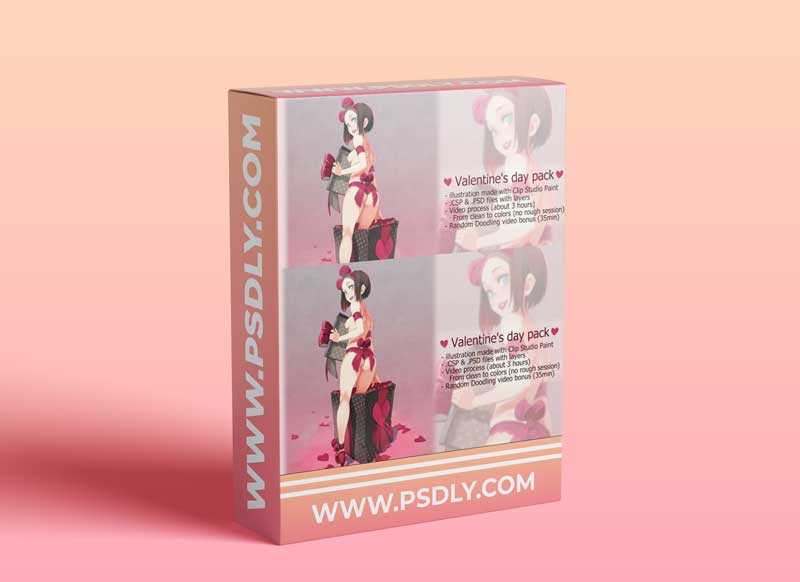 Xavier Houssin – Valentine's day Illustration