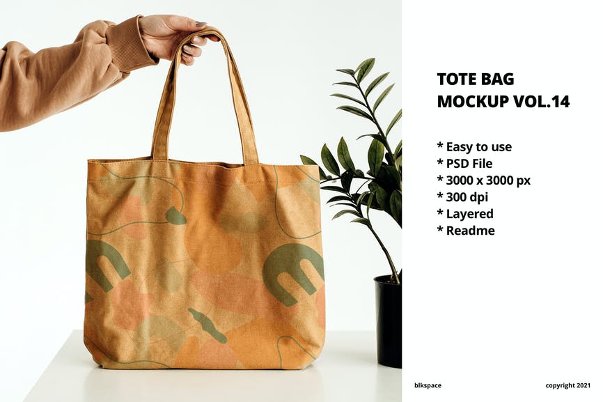 Tote Bag Mockup Vol.14 8UP96B6