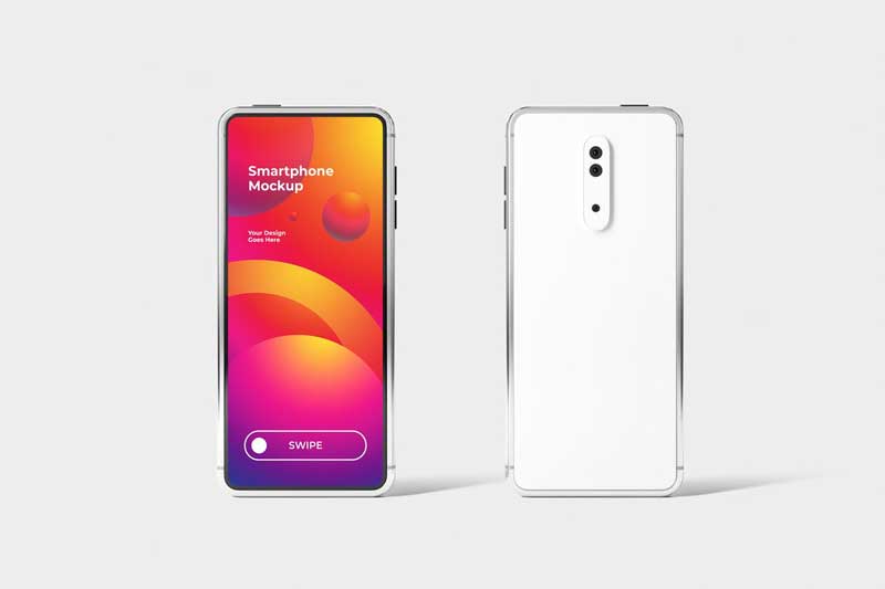 Editable Mobile Phone Mockup C5N4ZVR