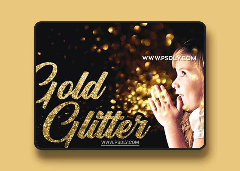 GraphicRiver – 29 Gold Glitter Photo Overlays 27028182