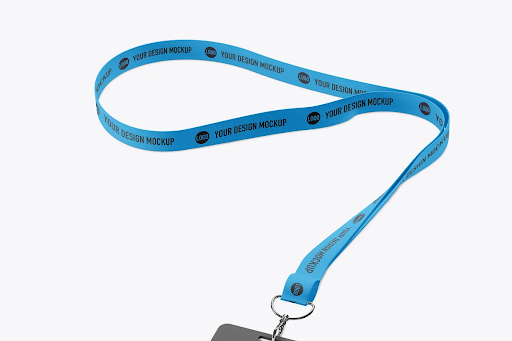 CreativeMarket - ID card and lanyard mockup 5318426
