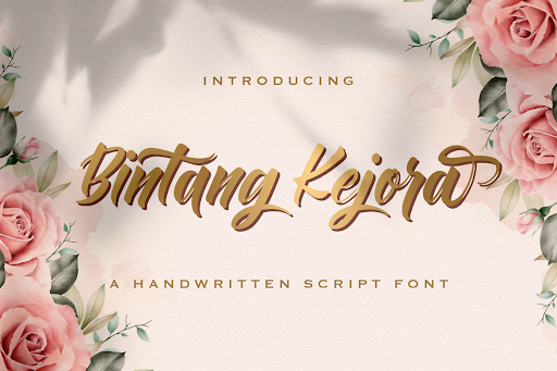 Bintang Kejora - Handwritten Font 85CB6EC